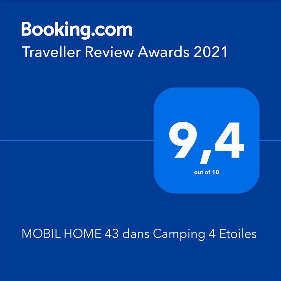Mobil Home 43 Dans Camping 4 Etoiles Gastes Ngoại thất bức ảnh