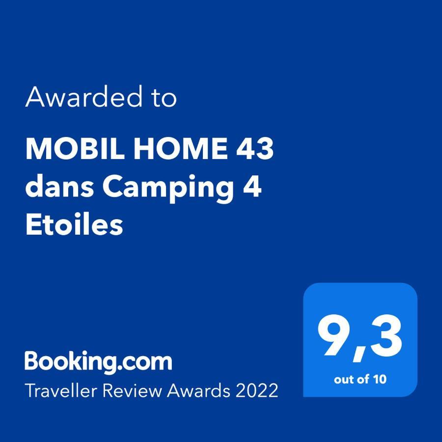 Mobil Home 43 Dans Camping 4 Etoiles Gastes Ngoại thất bức ảnh